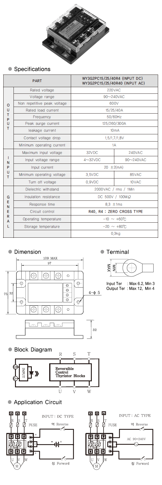 4w Reverse Module Forward-Reverse type – Transformer